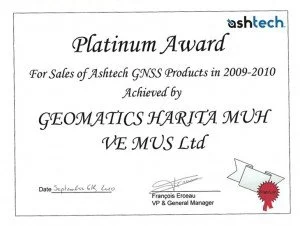 geomatics-astech-odul Geomatics Astech Birincilik Ödülü