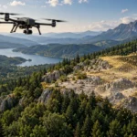 Temsilî Kastamonu drone haritalama planında kıyı, orman ve vadi verilerinin birlikte değerlendirilmesi